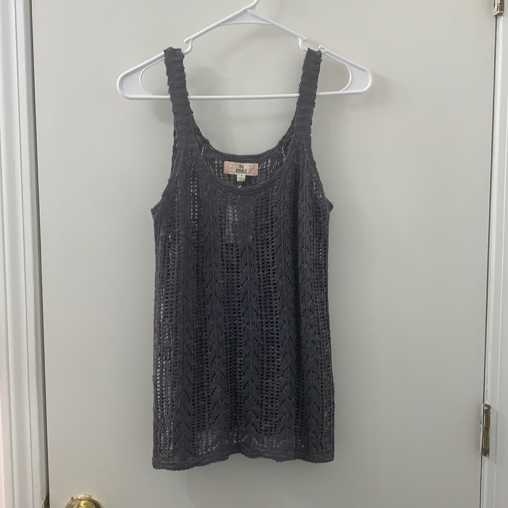 Knitted tank